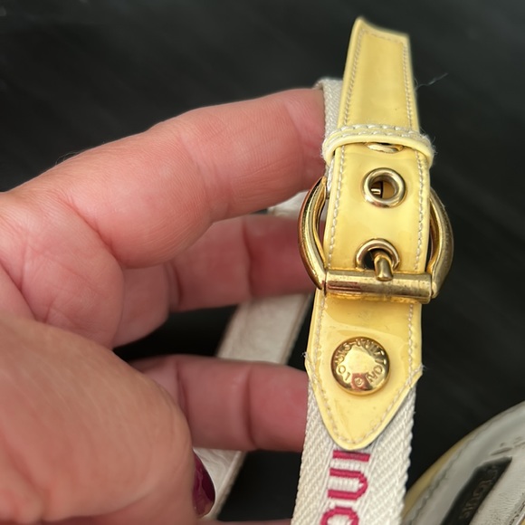 Authentic Louis Vuitton Wedge Sandals-sz 39 - Picture 6 of 8